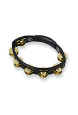 LP Cyclops Handheld Tambourine - Black with Brass Jingles