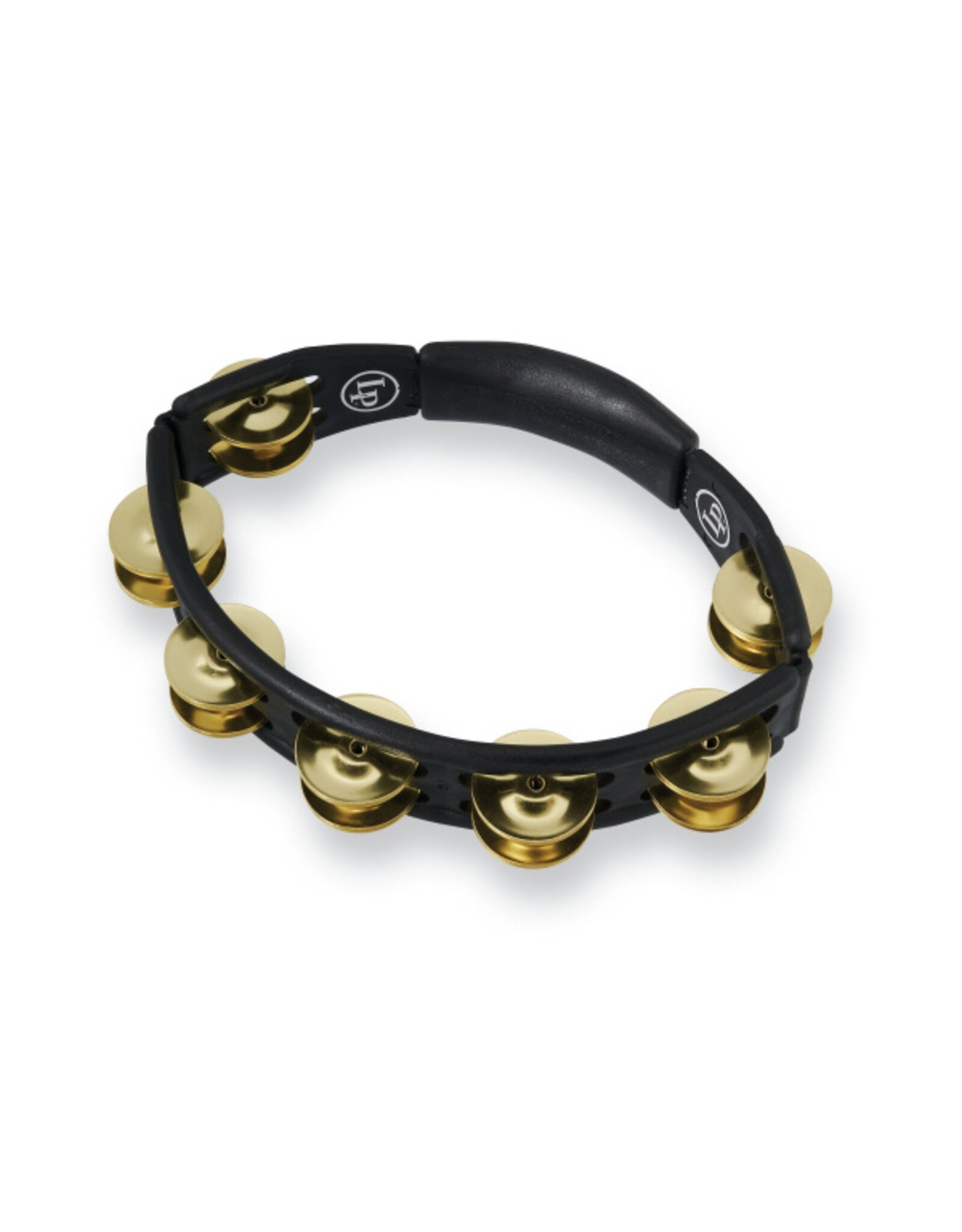 LP Cyclops Handheld Tambourine - Black with Brass Jingles