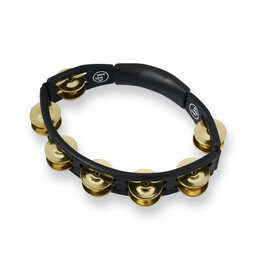 LP Cyclops Handheld Tambourine - Black with Brass Jingles