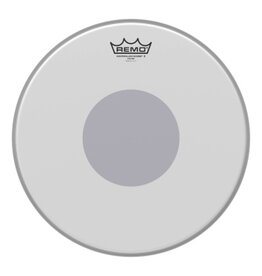 Remo Remo 14" Controlled Sound X, Coated, Black Dot On Bottom