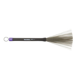 Innovative Percussion Retractable Wire Brush Medium 7-1/4″ Brush with Pull Rod