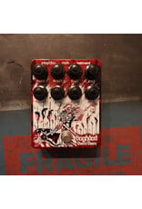 Does it Doom Does It Doom Baghdad High Gain Overdrive and Preamp Pedal, Black Splatter on Red, Used