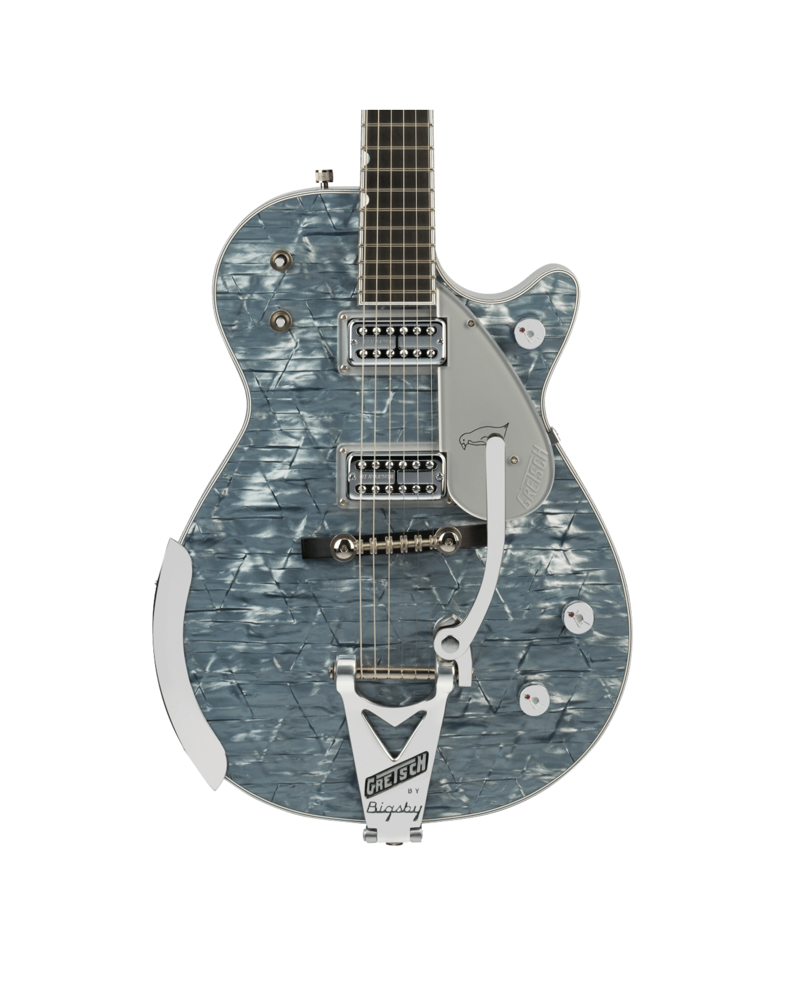 Gretsch Gretsch G6134T-58 Limited Edition Penguin with String-Thru Bigsby, Light Blue Pearl w/ HSC