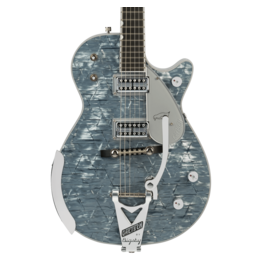 Gretsch Gretsch G6134T-58 Limited Edition Penguin with String-Thru Bigsby, Light Blue Pearl w/ HSC
