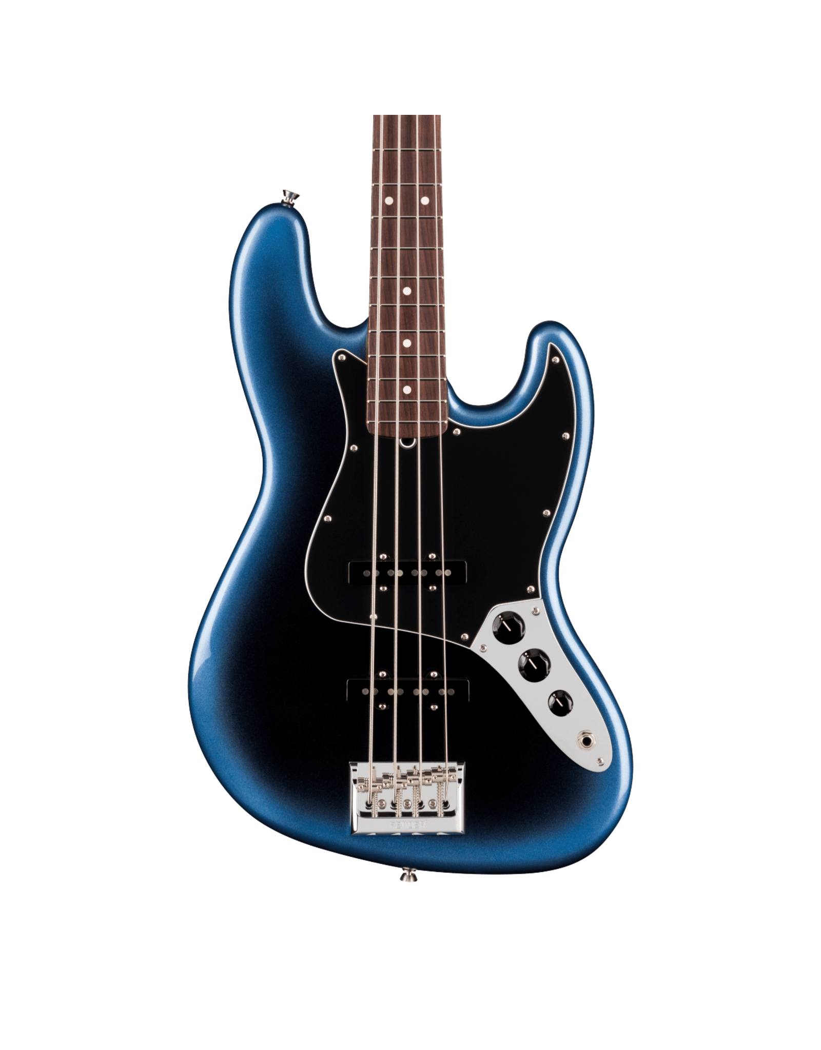Fender Fender American Professional Jazz Bass, Dark Night w/ Deluxe Molded Case