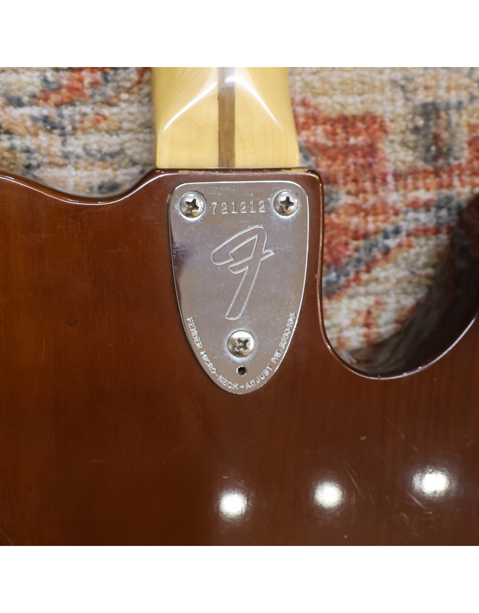 Fender Fender 1976 Left-Handed Telecaster Deluxe, Mocha w/ OHSC