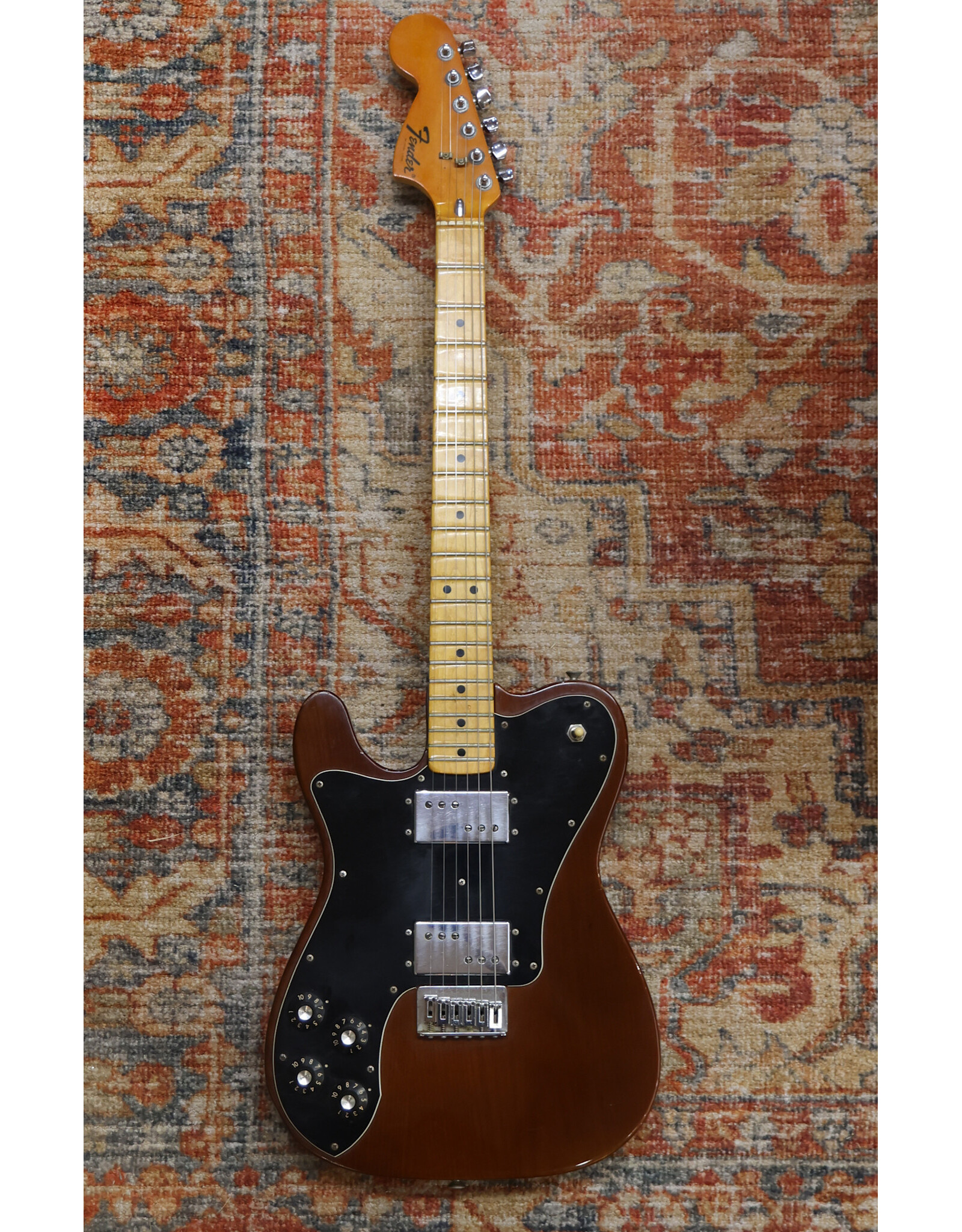 Fender Fender 1976 Left-Handed Telecaster Deluxe, Mocha w/ OHSC