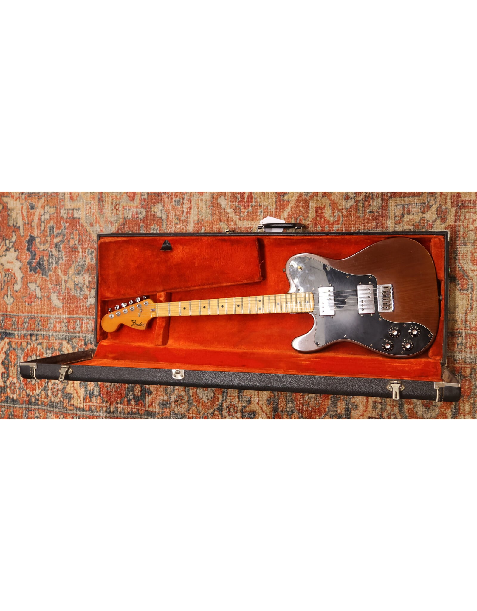 Fender Fender 1976 Left-Handed Telecaster Deluxe, Mocha w/ OHSC