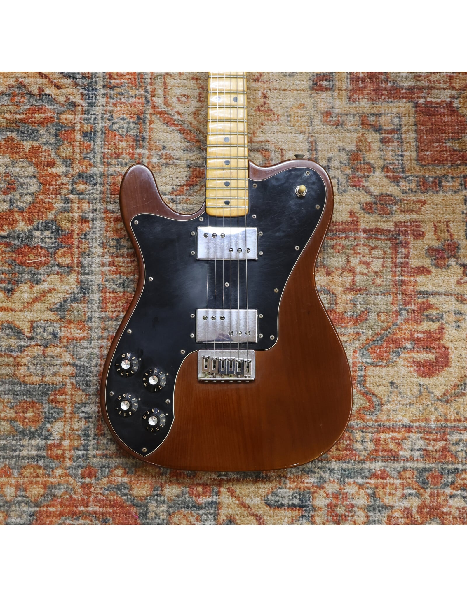 Fender Fender 1976 Left-Handed Telecaster Deluxe, Mocha w/ OHSC