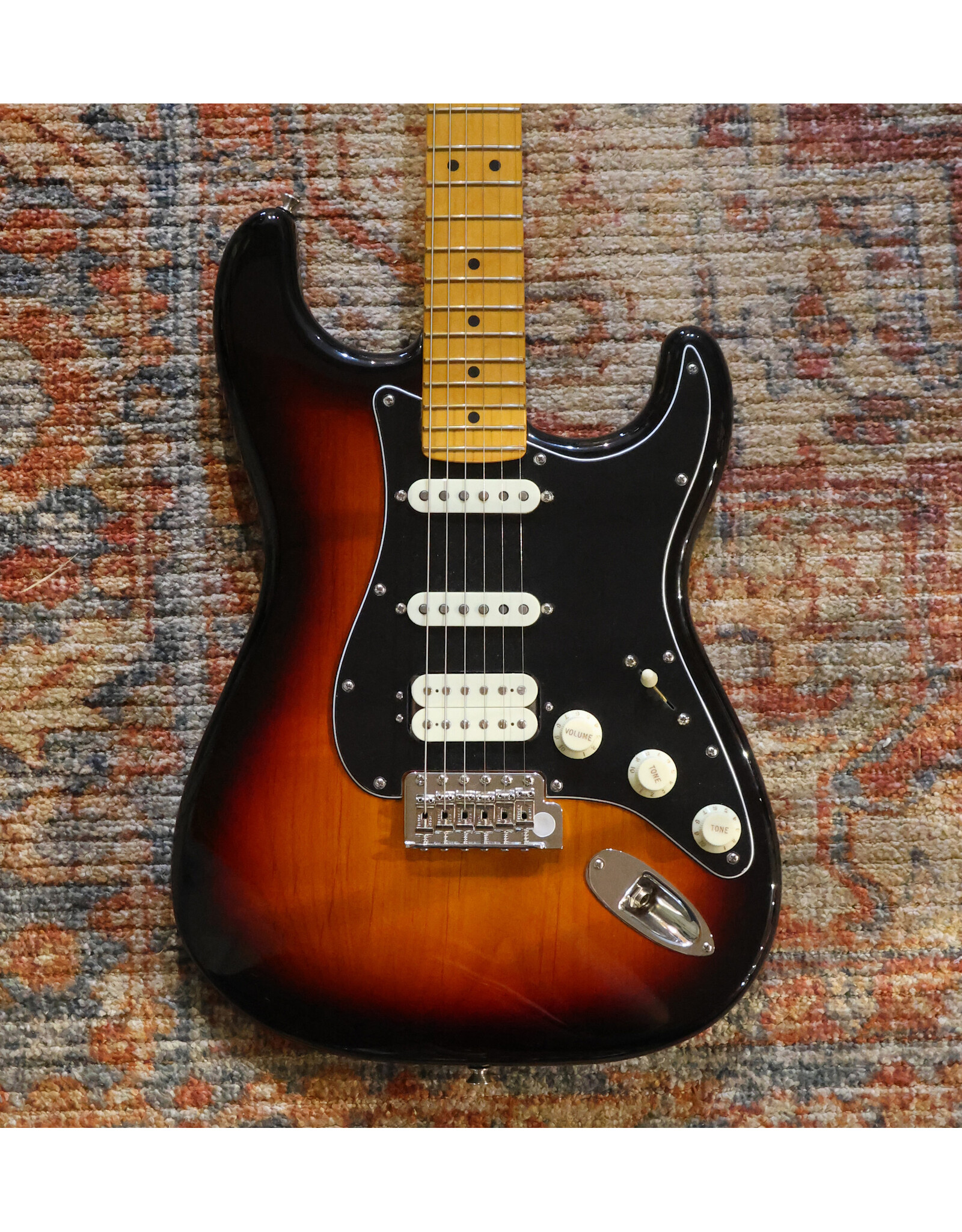 Fender Fender American Professional Classic HSS Stratocaster, 3-Color Sunburst w/ Gig Bag, Used