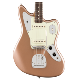 Fender Fender American Professional Classic Jaguar, Faded Firemist Gold, Rosewood Fingerboard w/ Deluxe Gig Bag