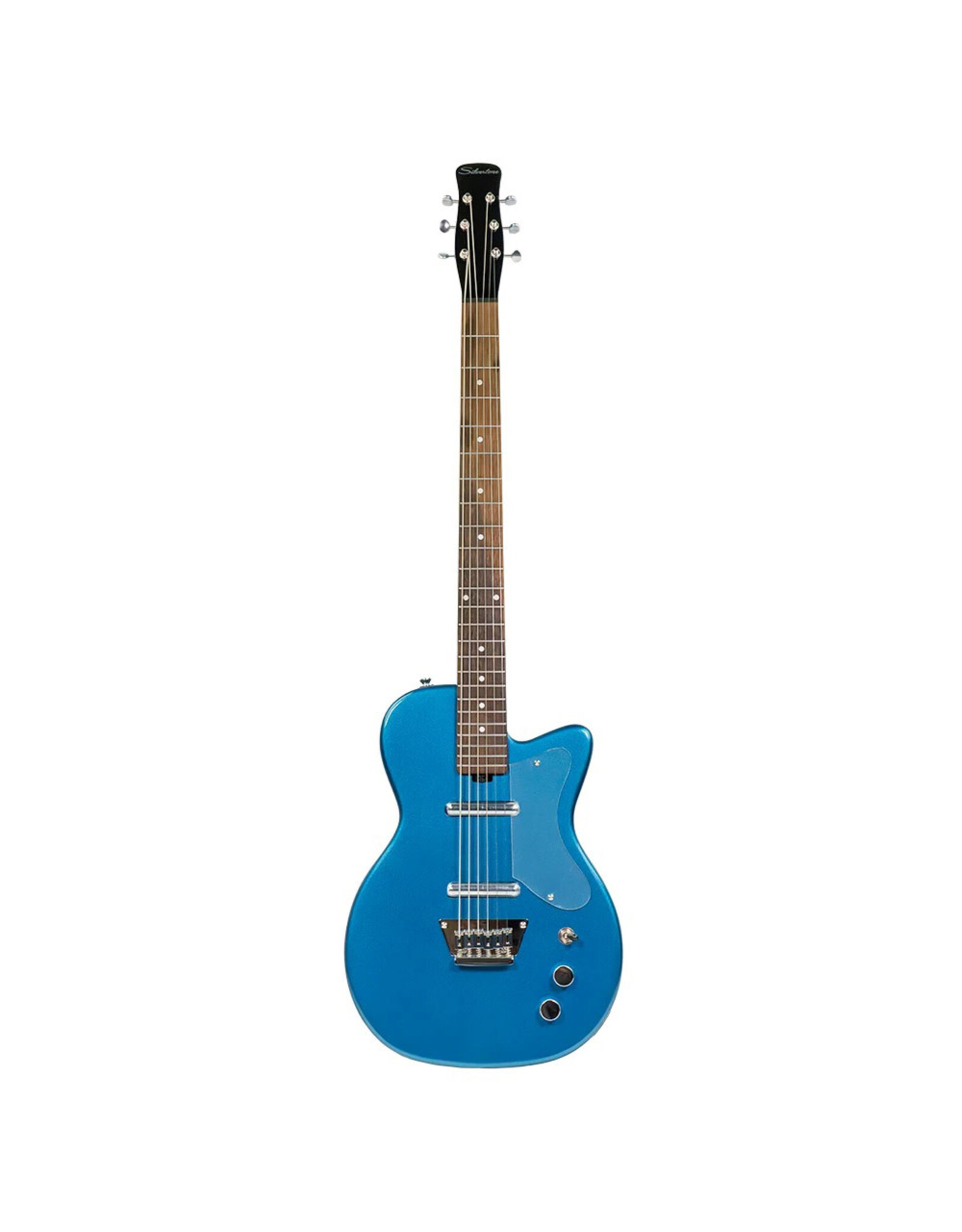Silvertone 1373 Baritone Guitar, Pelham Blue