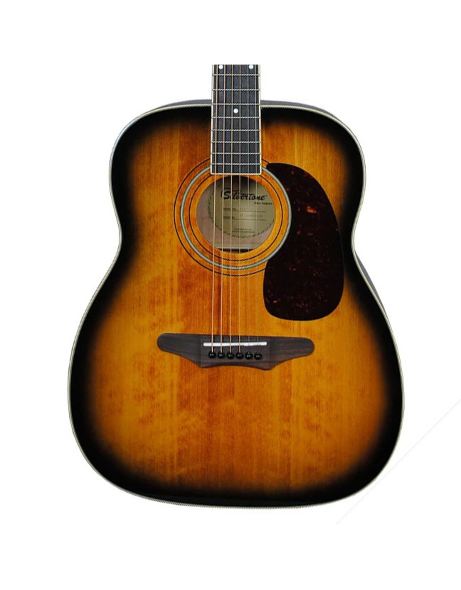 Silvertone 633E 'Sixties' Reissue Jumbo Acoustic with Fishman Clearwave Preamp, Vintage Sunburst