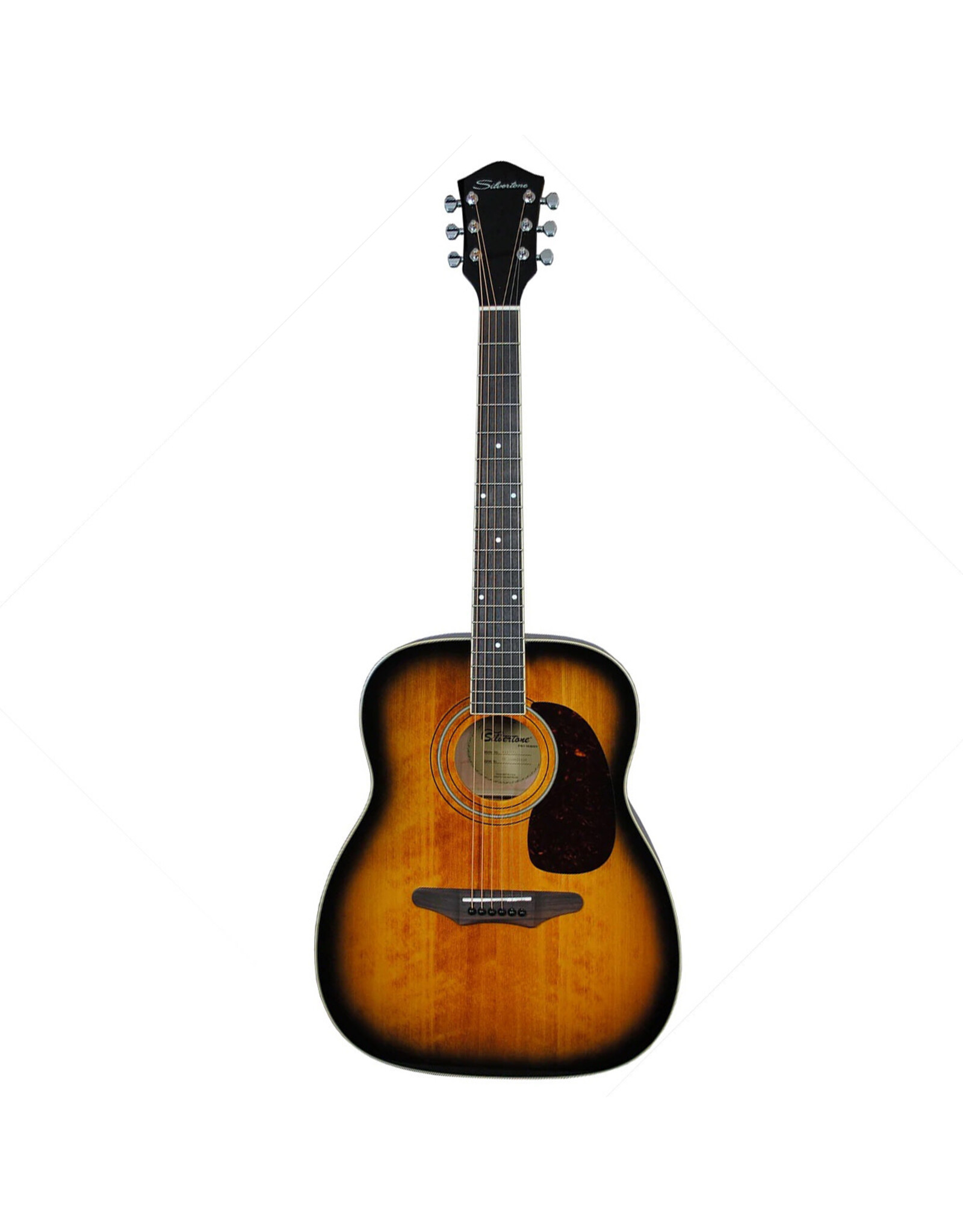 Silvertone 633E 'Sixties' Reissue Jumbo Acoustic with Fishman Clearwave Preamp, Vintage Sunburst
