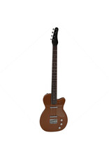 Silvertone 1444 Short Scale Bass with Lipstick Pickups, Copper Metallic