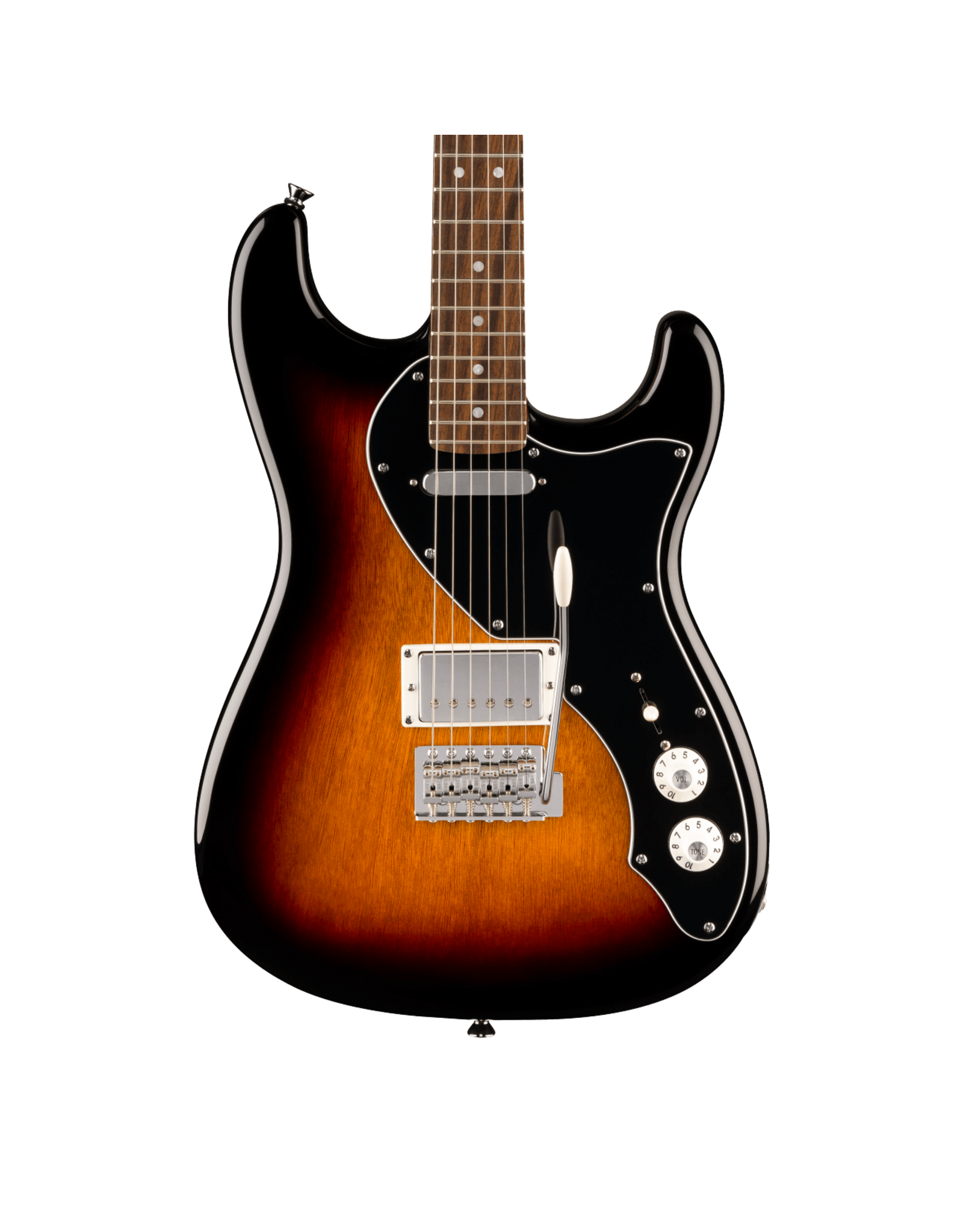 Squier Squier Paranormal Stratocaster Deluxe, Black Pickguard, 3-Color Sunburst