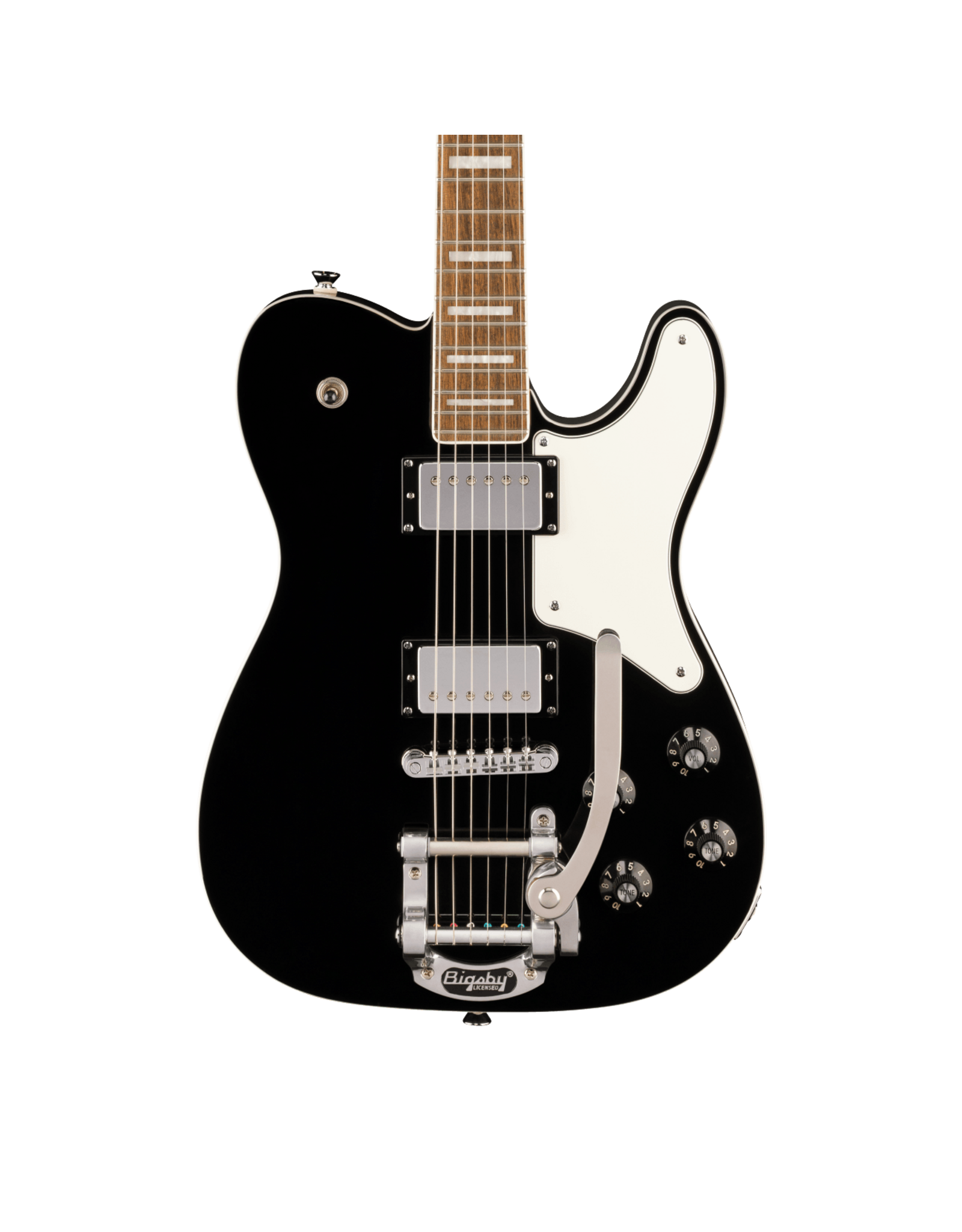 Squier Squier Paranormal Troublemaker Telecaster Deluxe Bigsby, Black