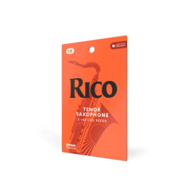 Rico Rico Organic Tenor Saxophone Reeds, Strength 2.0, Pack of 3