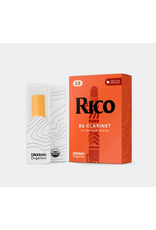 Rico Rico Organic Bb Clarinet Reeds, Strength 2.5, Pack of 10