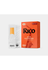 Rico Rico Organic Alto Saxophone Reeds, Strength 2.0, Pack of 10