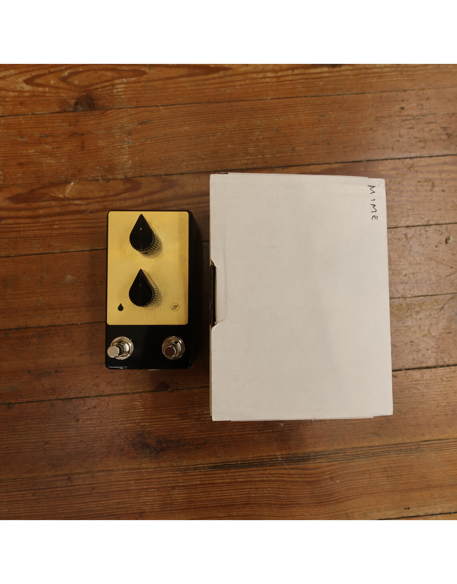 Fjord Fuzz Fjord Fuzz Mime Reverb, Black and Gold w/ Box, Used