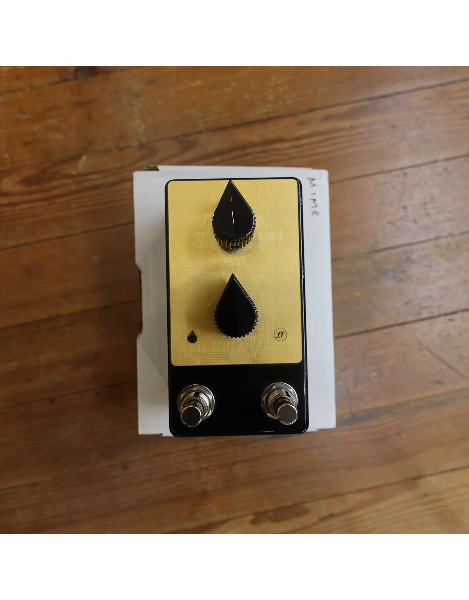 Fjord Fuzz Fjord Fuzz Mime Reverb, Black and Gold w/ Box, Used