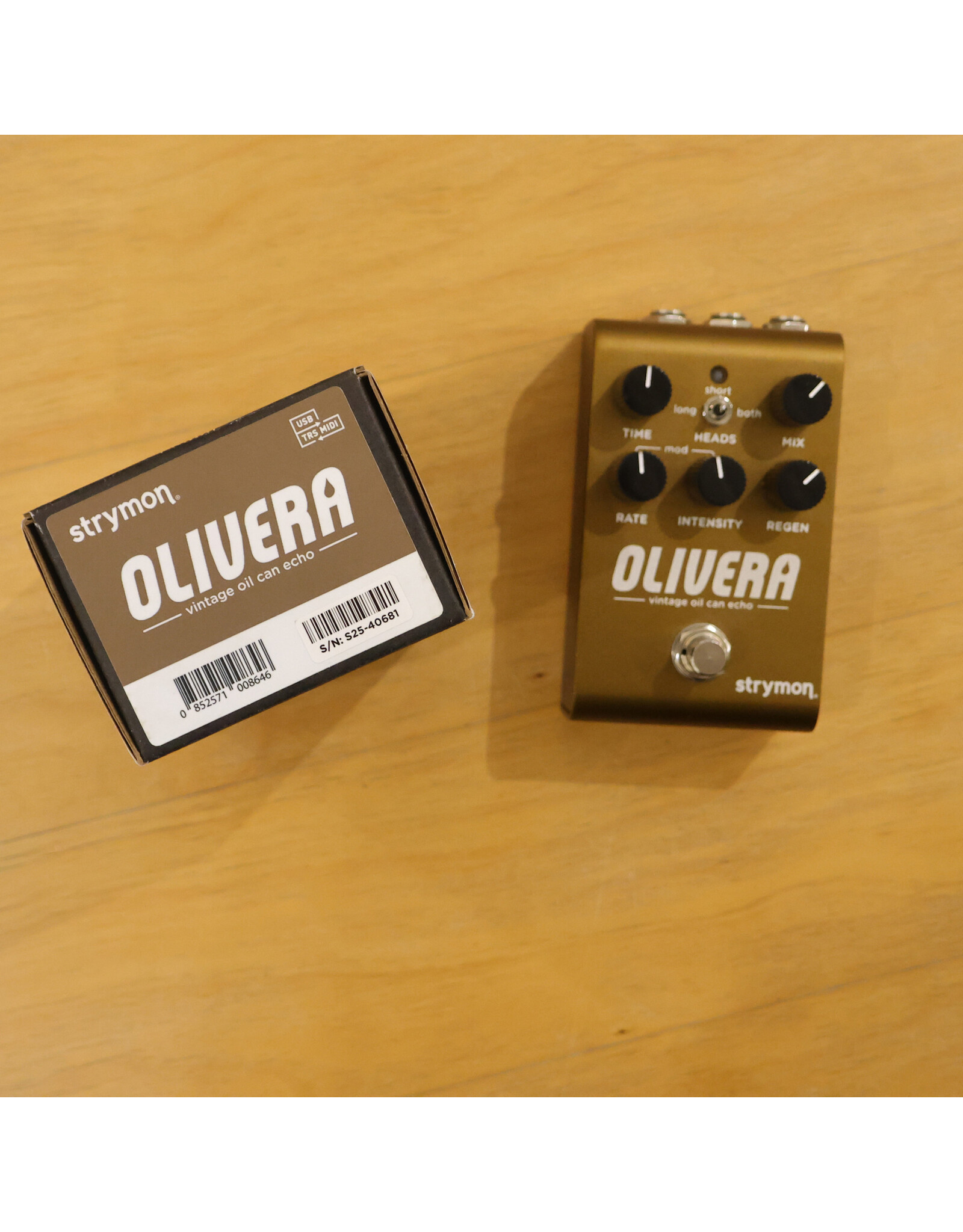 Strymon Strymon Olivera Vintage Oil Can Echo w/ Box, Used