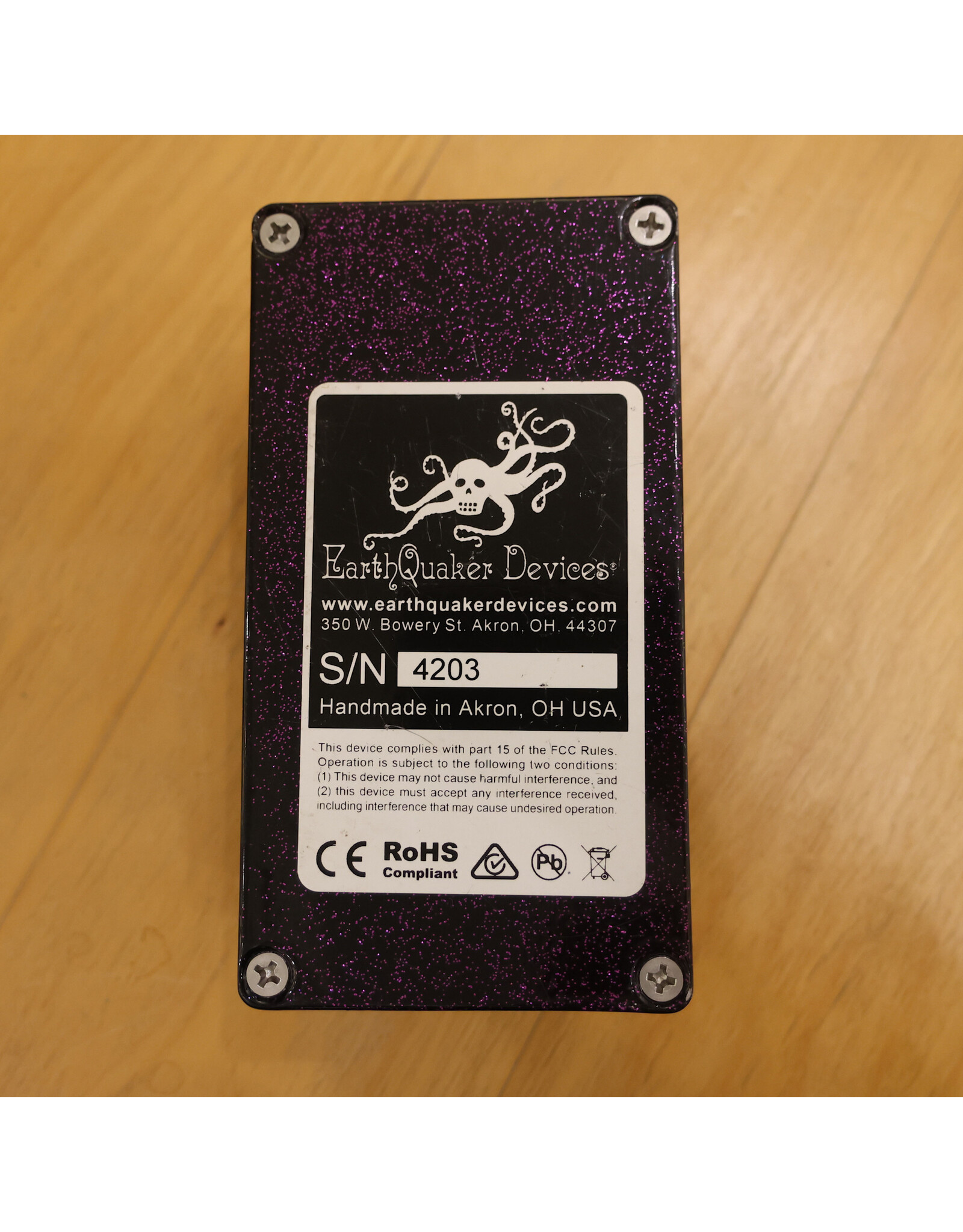 EarthQuaker Devices Earthquaker Devices Night Wire Harmonic Tremolo w/ Box, Used