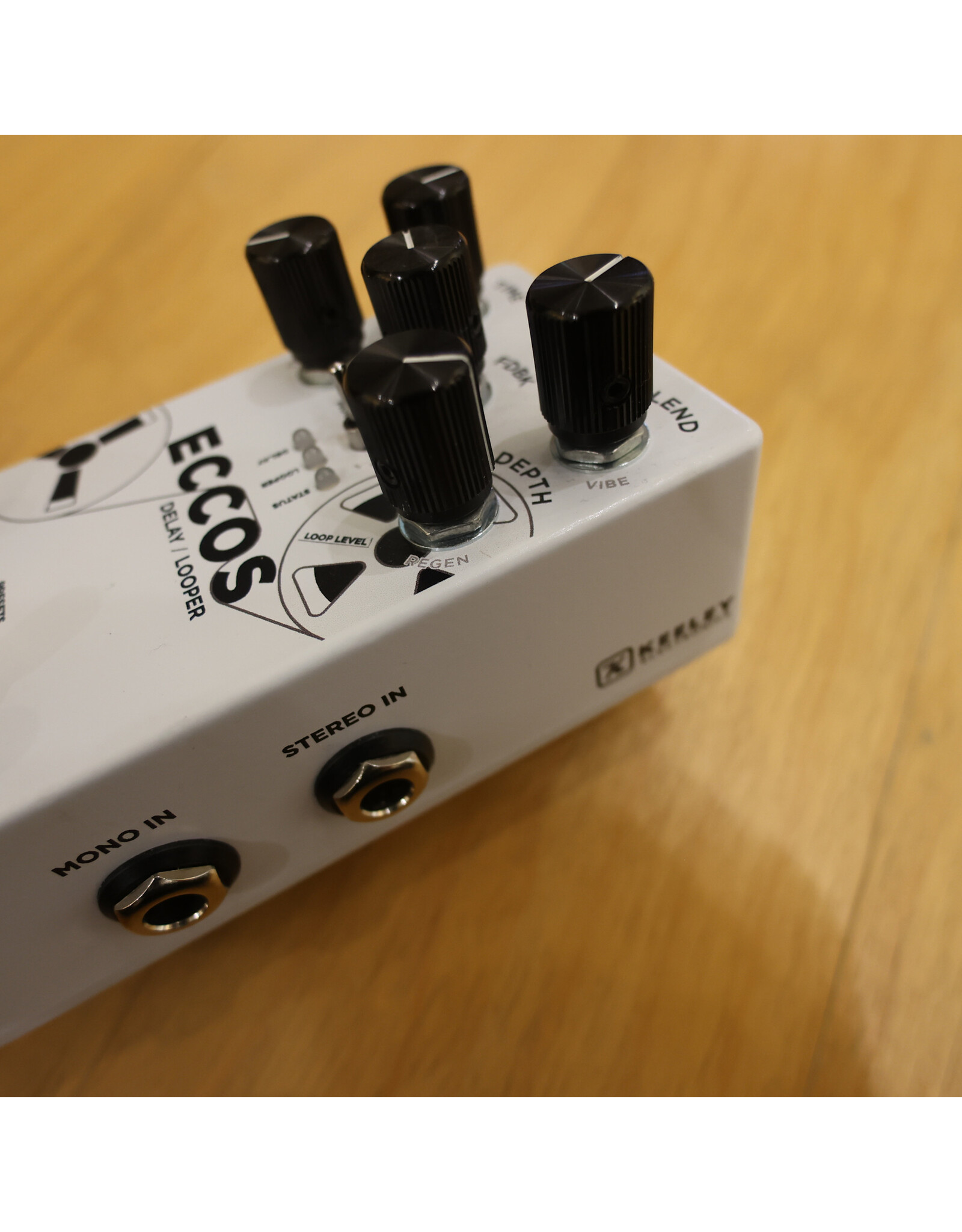 Keeley Eccos Delay and Looper, White w/ Box, Used