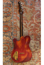 Daniel Fields Guitar Daniel Fields Guitar Dogwood Electric Guitar, Red Veneer/Rosewood w/ Case