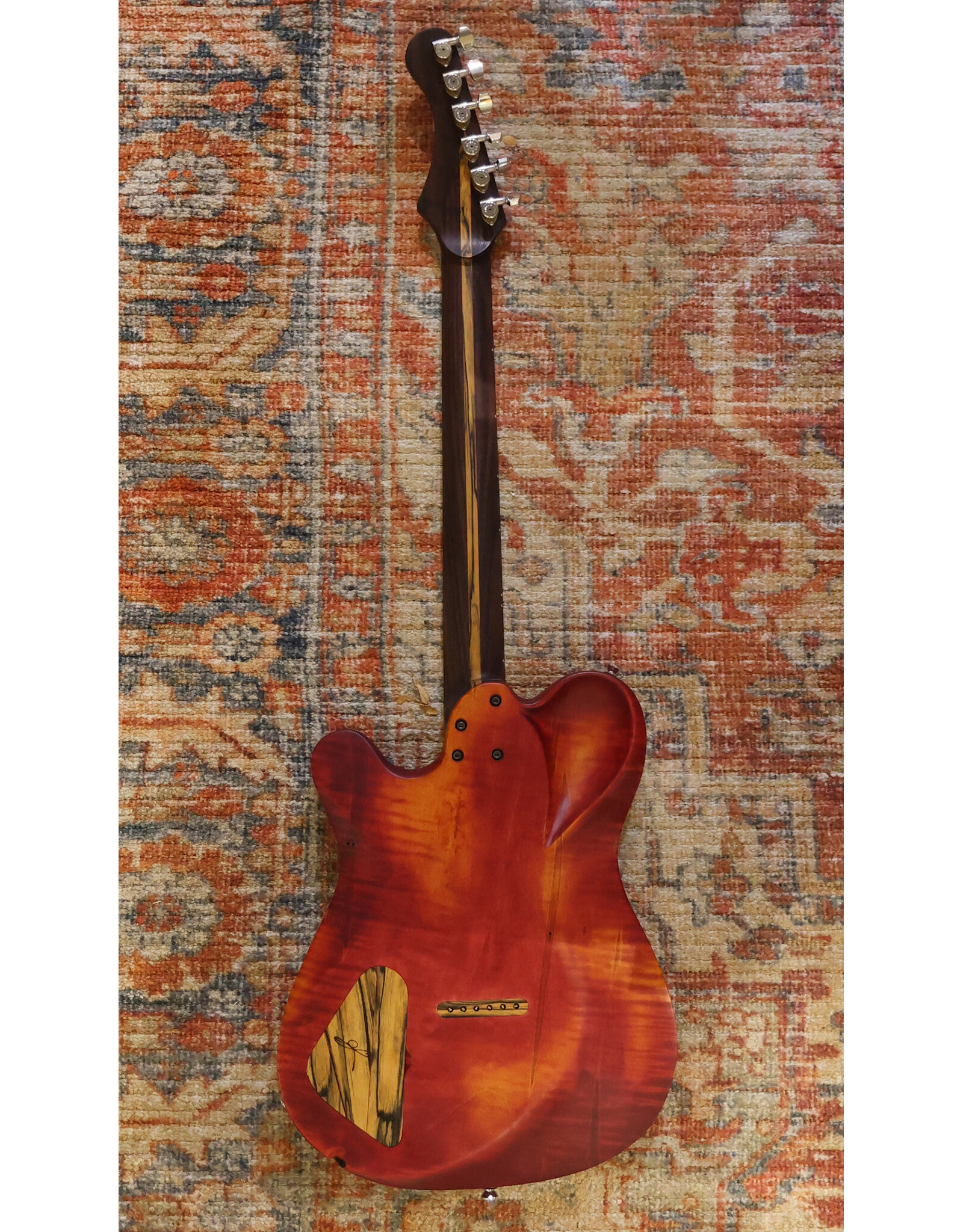 Daniel Fields Guitar Daniel Fields Guitar Dogwood Electric Guitar, Red Veneer/Rosewood w/ Case
