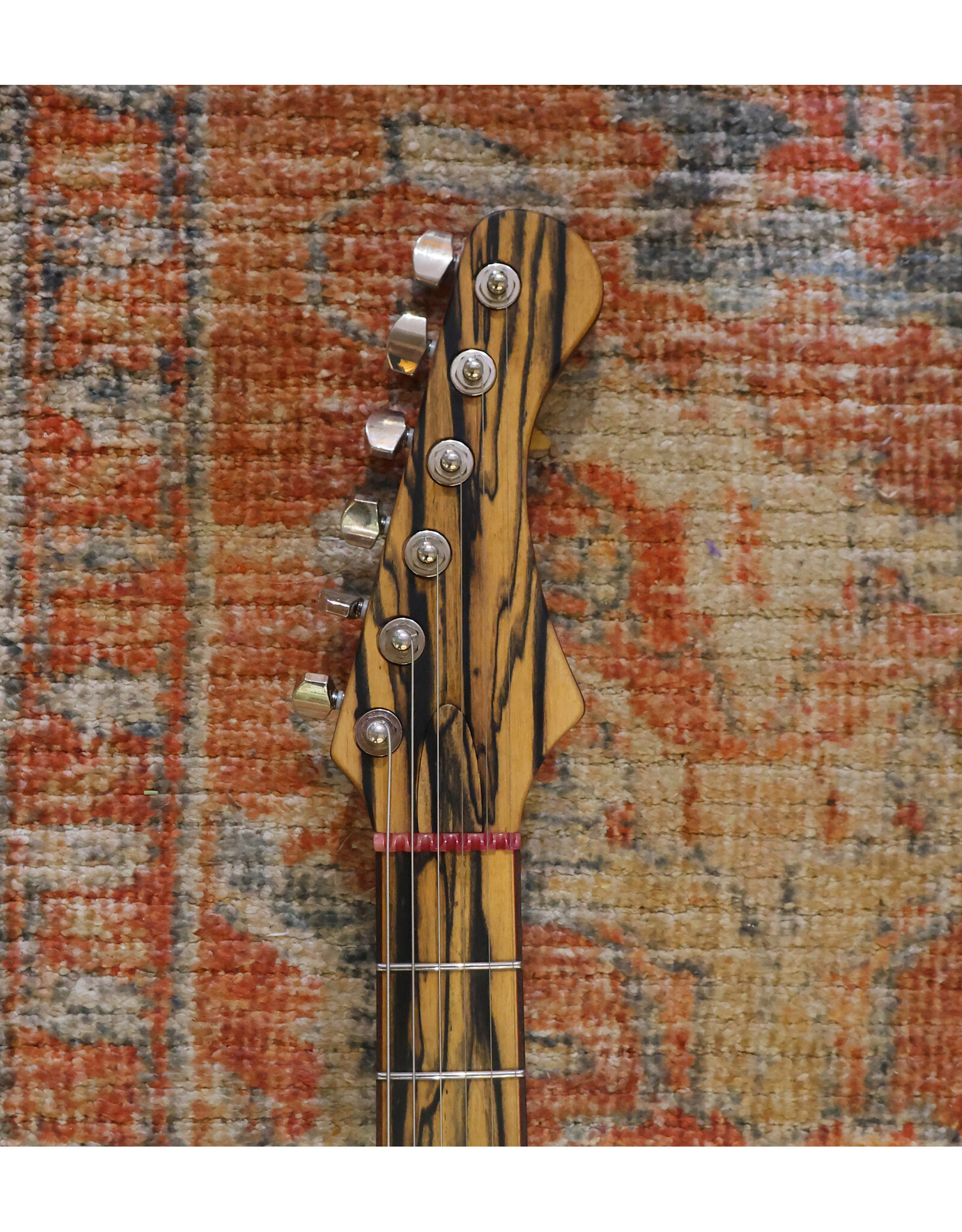Daniel Fields Guitar Daniel Fields Guitar Dogwood Electric Guitar, Red Veneer/Rosewood w/ Case