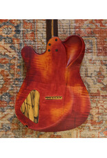 Daniel Fields Guitar Daniel Fields Guitar Dogwood Electric Guitar, Red Veneer/Rosewood w/ Case