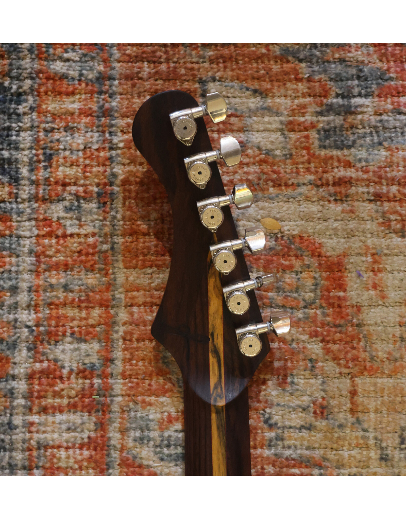 Daniel Fields Guitar Daniel Fields Guitar Dogwood Electric Guitar, Red Veneer/Rosewood w/ Case
