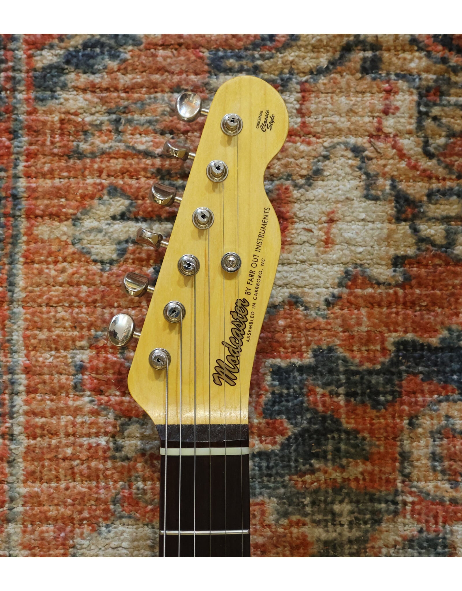 Farr Out Instruments Farr Out Instruments Modcaster T-Style Partscaster, Bi-Fade Finish