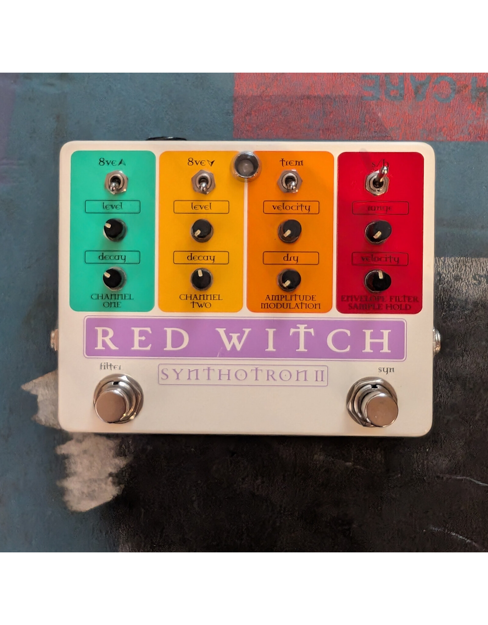 Red Witch Synthotron II Analog Guitar Synthesizer, Used