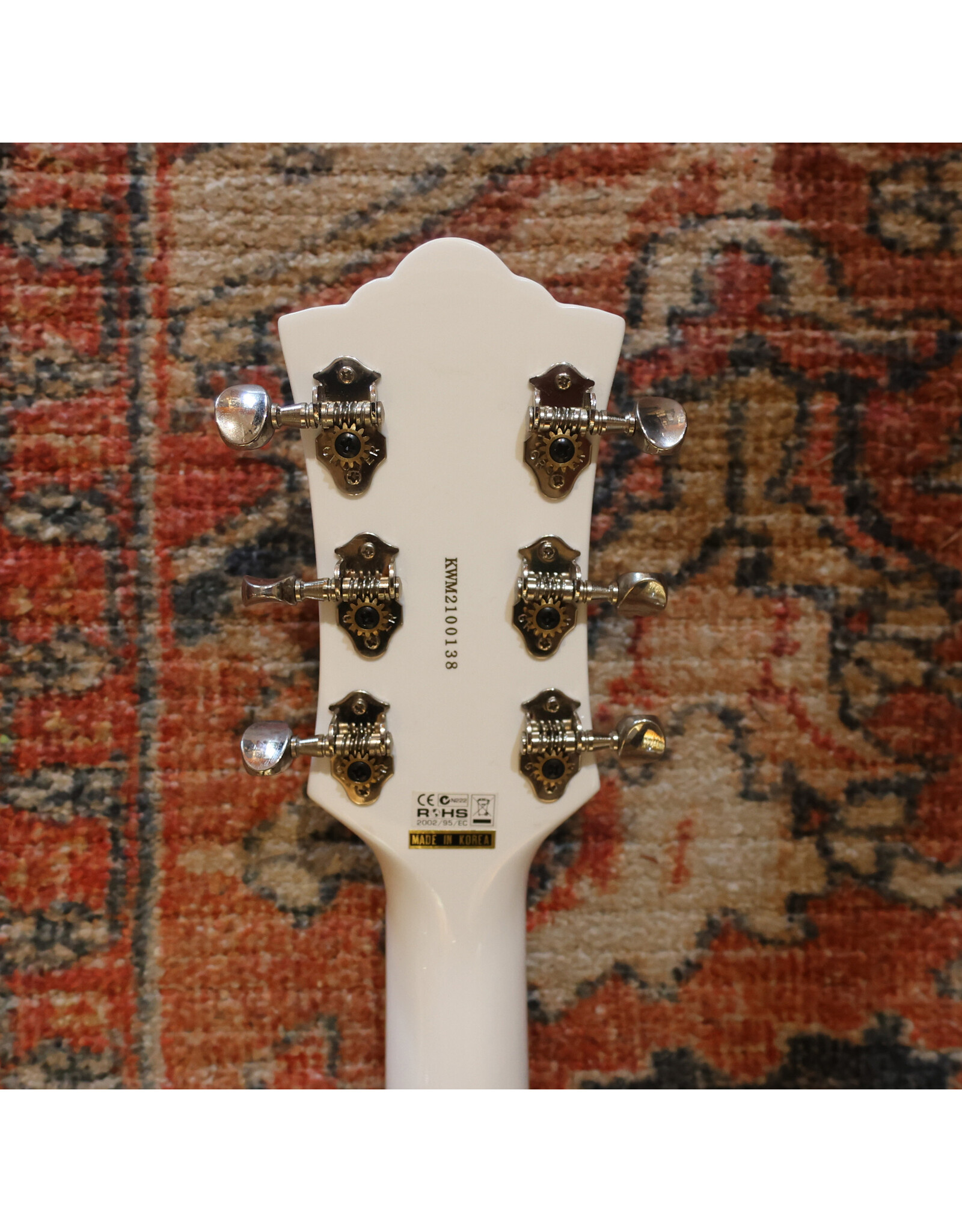 Guild S-100 Polara Electric Guitar, White, Used
