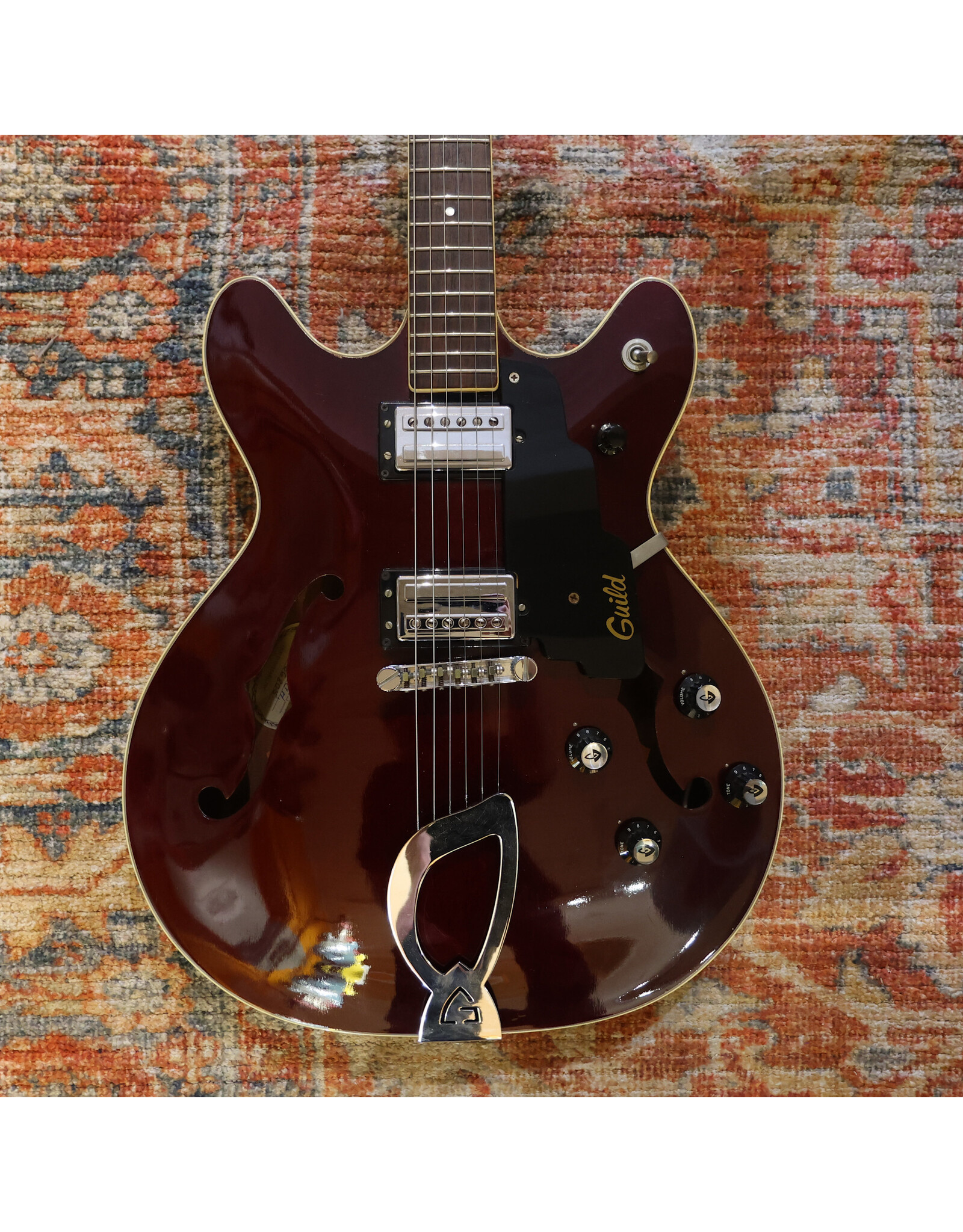 Guild 1972 Starfire IV, Cherry Red w/ OHSC, Used