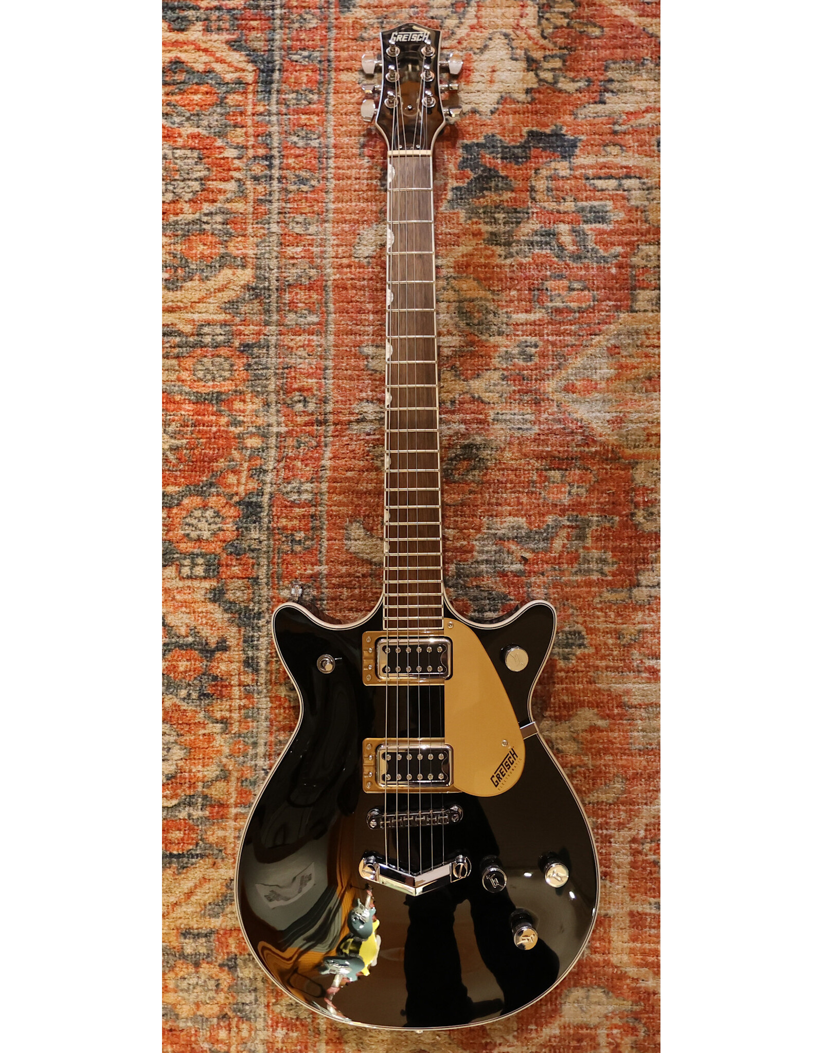 Gretsch Gretsch G5222 Electromatic Double Jet with V Stoptail, Black, Used