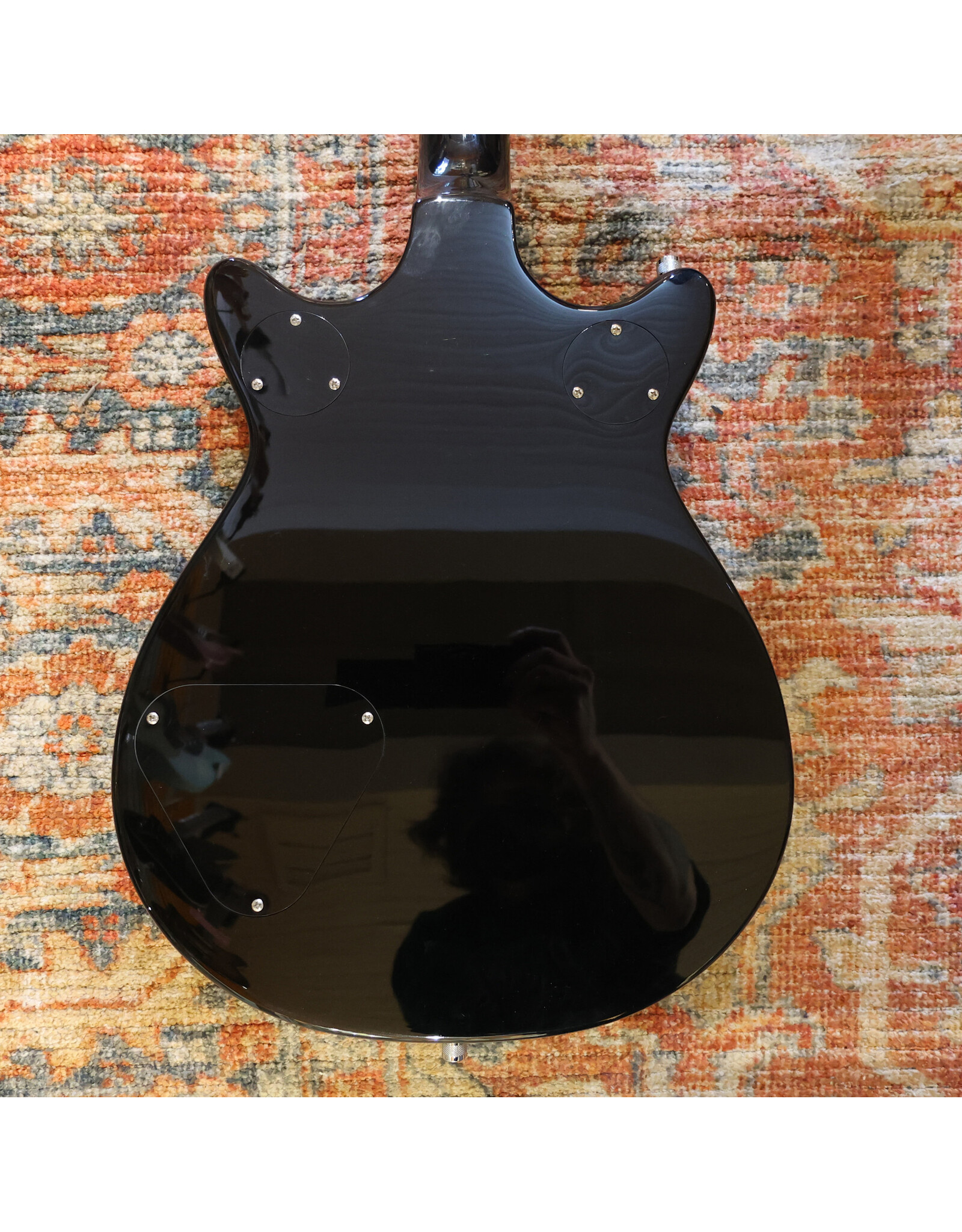 Gretsch Gretsch G5222 Electromatic Double Jet with V Stoptail, Black, Used