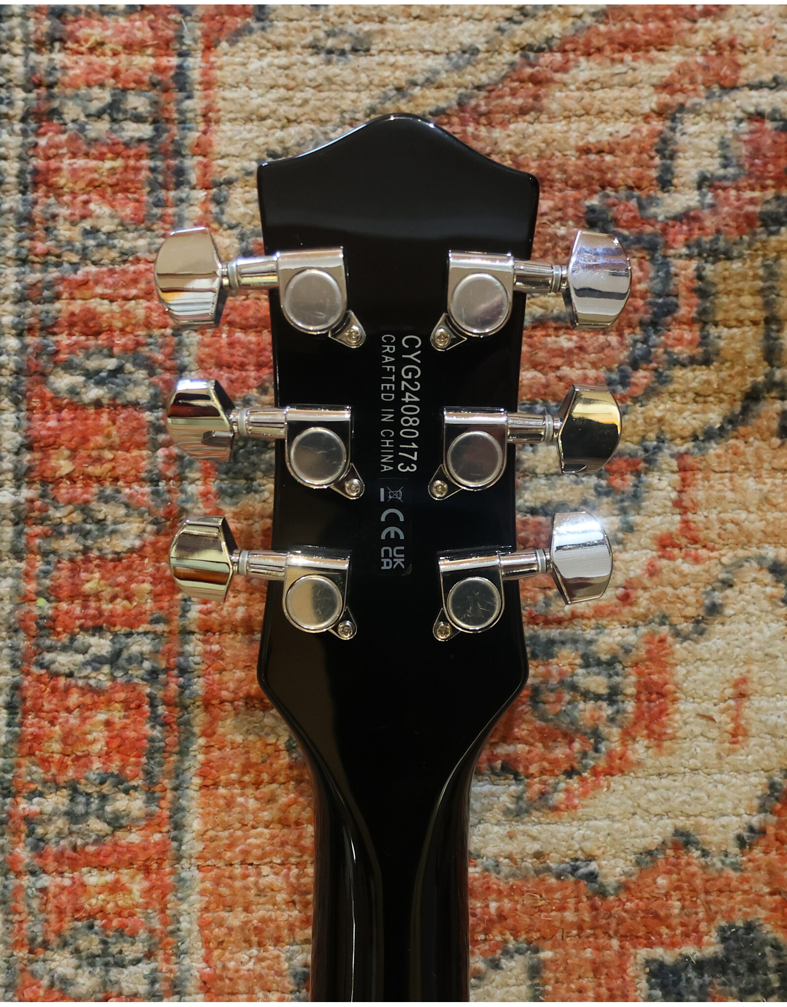 Gretsch Gretsch G5222 Electromatic Double Jet with V Stoptail, Black, Used
