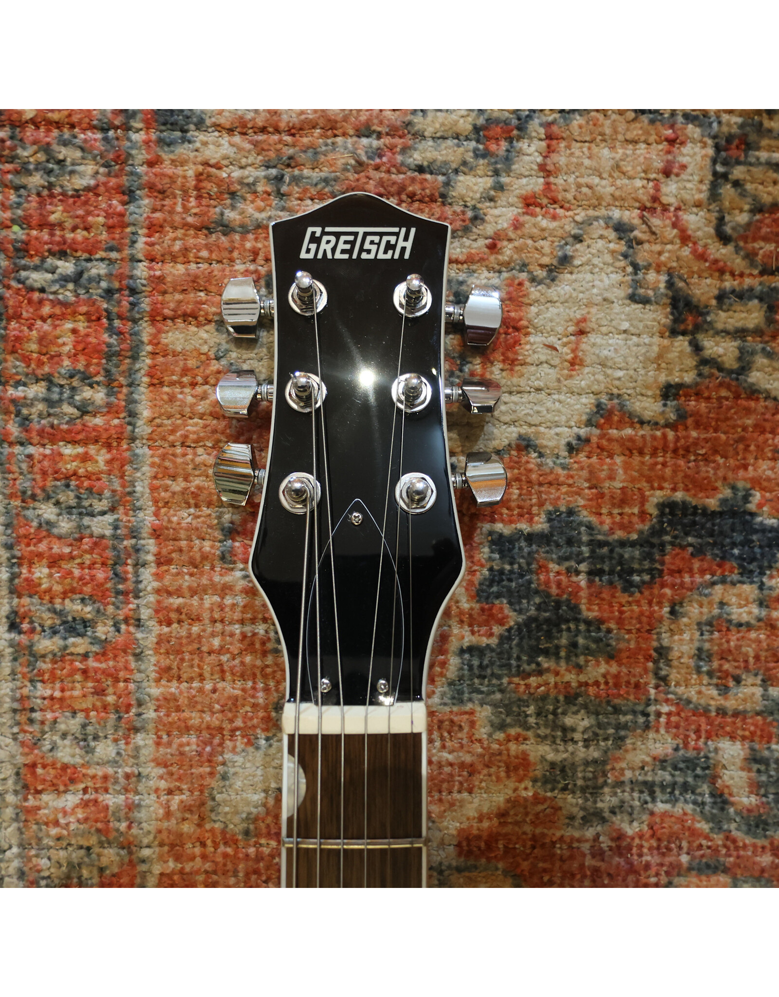 Gretsch Gretsch G5222 Electromatic Double Jet with V Stoptail, Black, Used