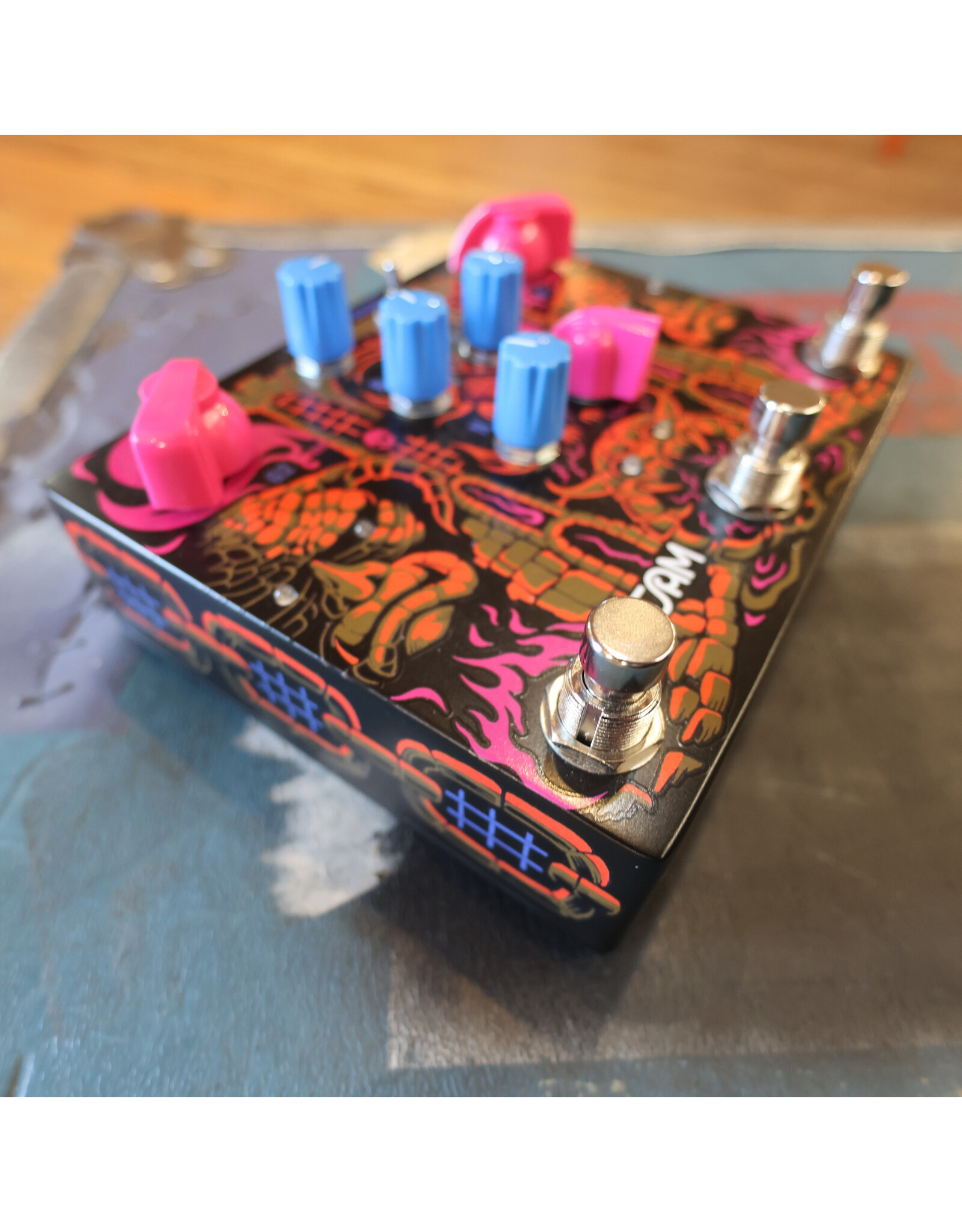 JAM Pedals Jam Pedals Tiny Amp Destroyer, Boost/OD/Distortion w/ Box, Used