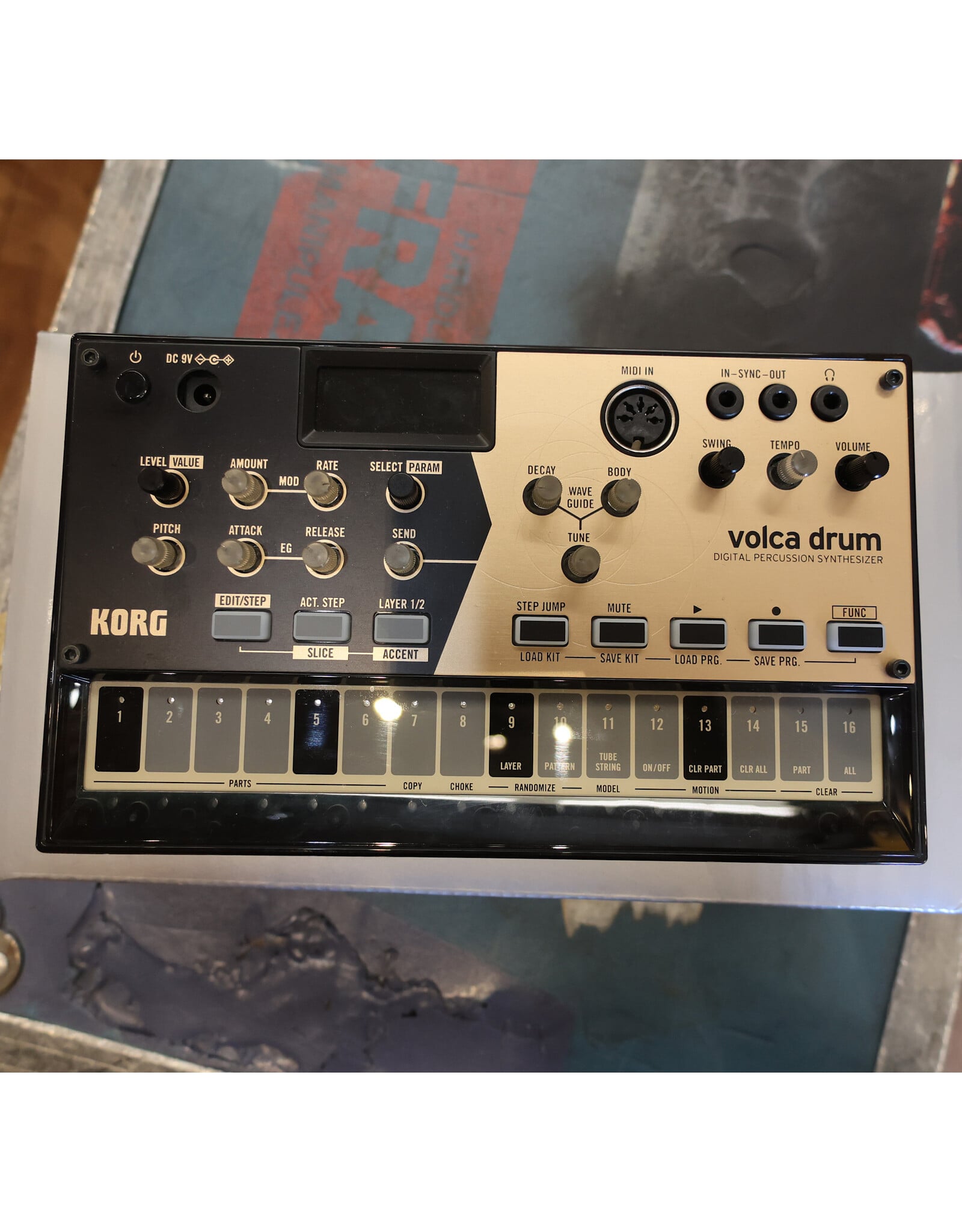 Korg Korg Volca Drum Digital Percussion Synthesizer w/ Box, Used