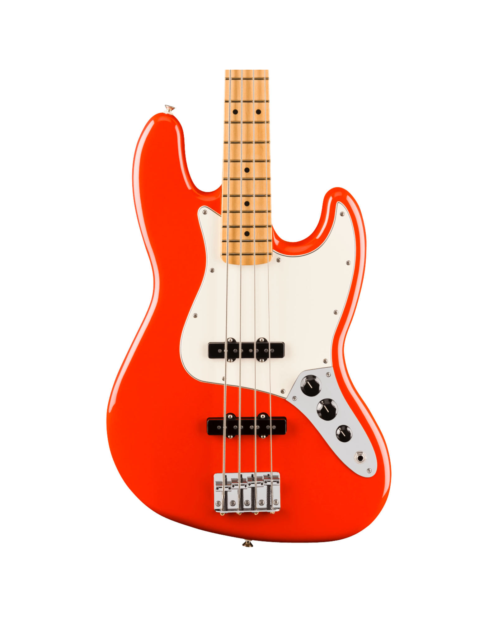 Fender Fender Player II Jazz Bass, Maple Fingerboard, Coral Red