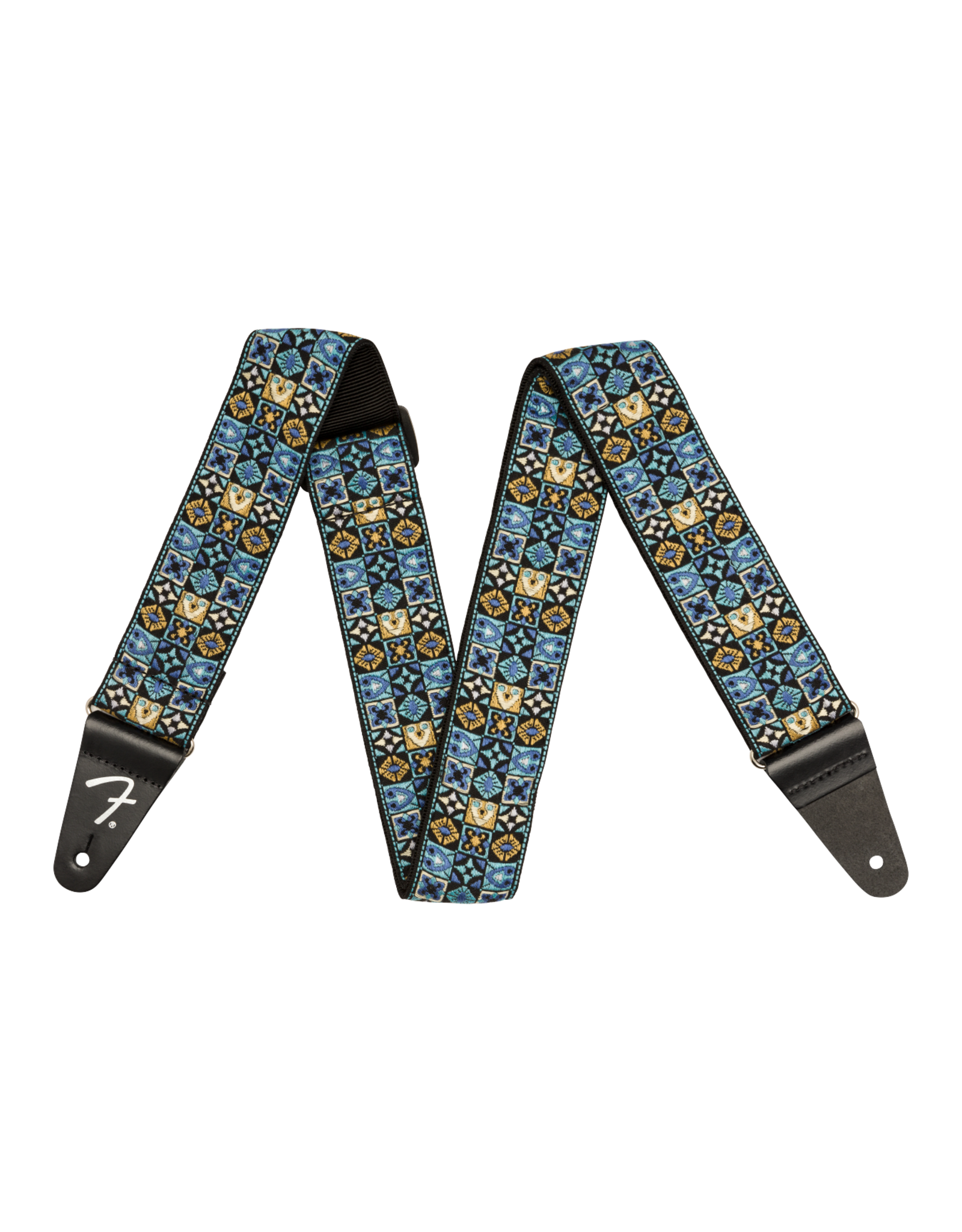 Fender Fender Festival Strap, Blue Mosaic, 2"