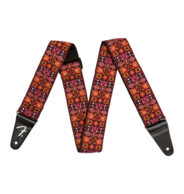 Fender Fender Festival Strap, Red Mosaic, 2"