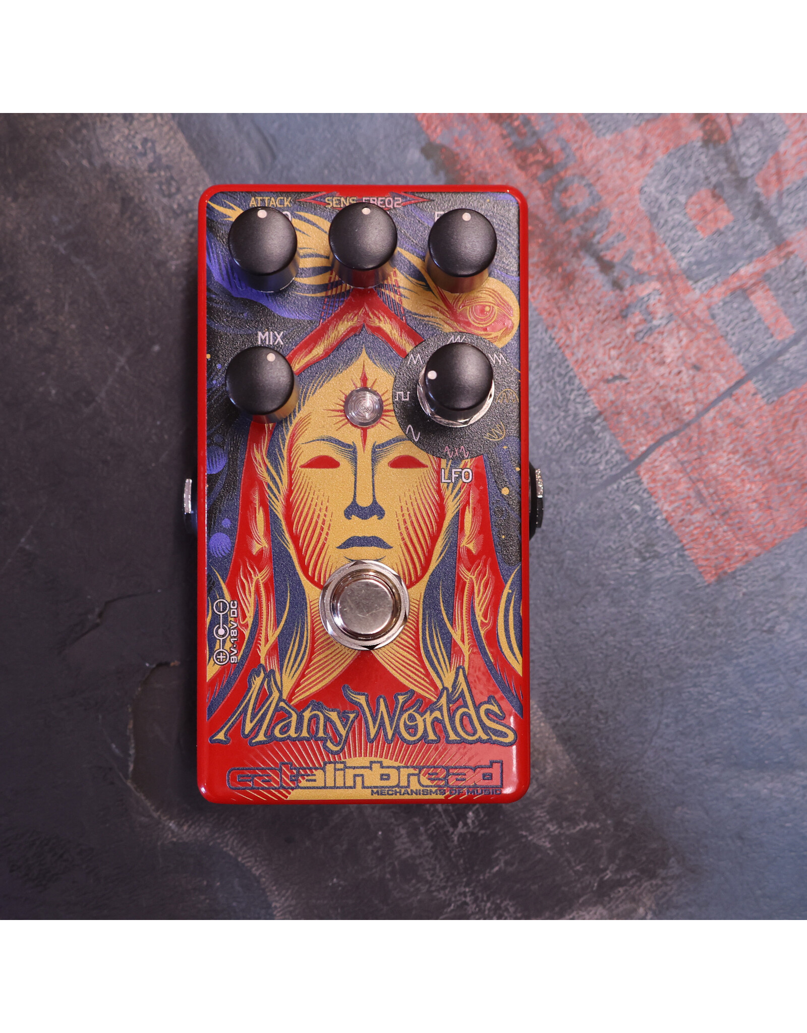 Catalinbread Many Worlds Phaser, Red W/ Box, Used