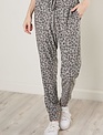 Leopard Drawstring Jogger