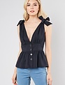 Babita Tie Shoulder Top